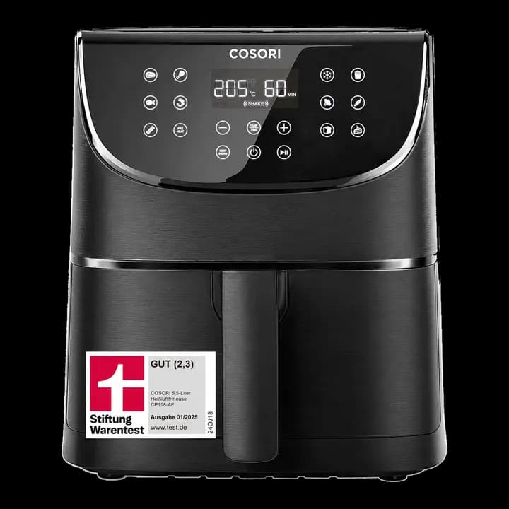 Cosori Airfryer, mit Shake-Reminder, 11-in-1 5,5L Heißluftfritteuse