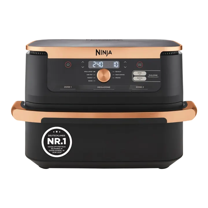 Ninja Foodi FlexDrawer Dual Zone Heißluftfritteuse AF500EUCP