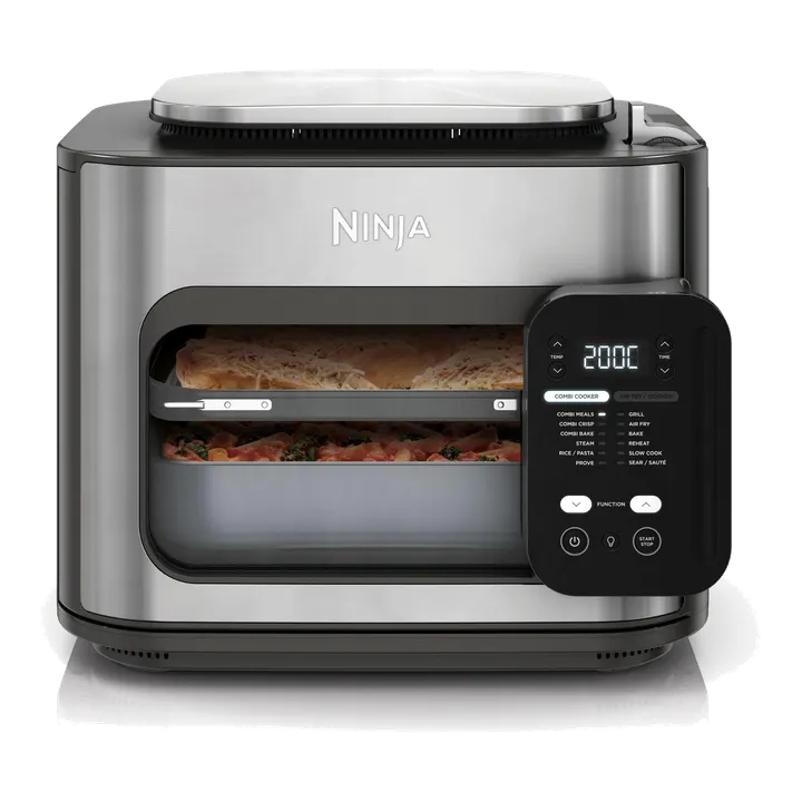 Ninja Combi 12-in-1 Multikocher, Ofen & Heißluftfritteuse, Grau, SFP700EU.