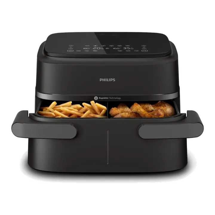 Philips Airfryer 1000 Serie Heißluftfritteuse, Schwarz, 7,1 L