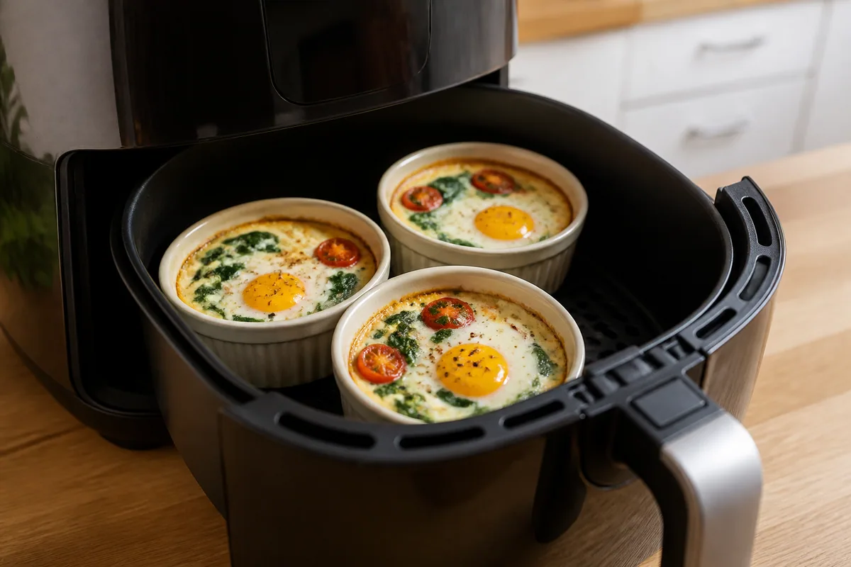 Frühstücks-Eier im Förmchen